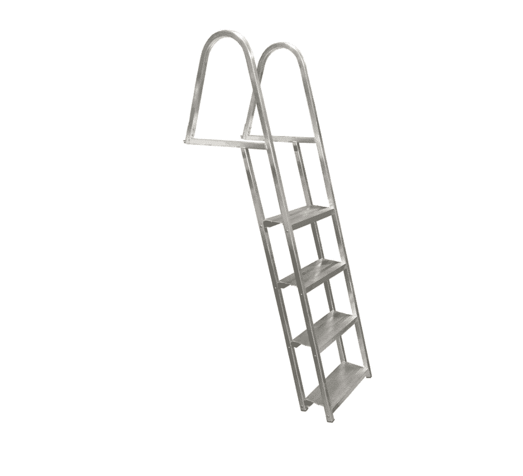 Aluminum Dock Ladder – 4 Step angled - Multinautic