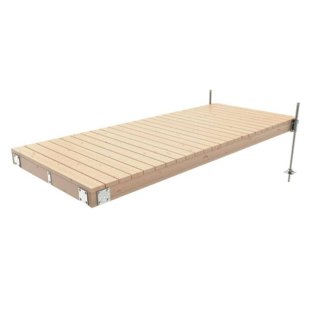 Stationary Wood Dock Hardware Kit Multinautic